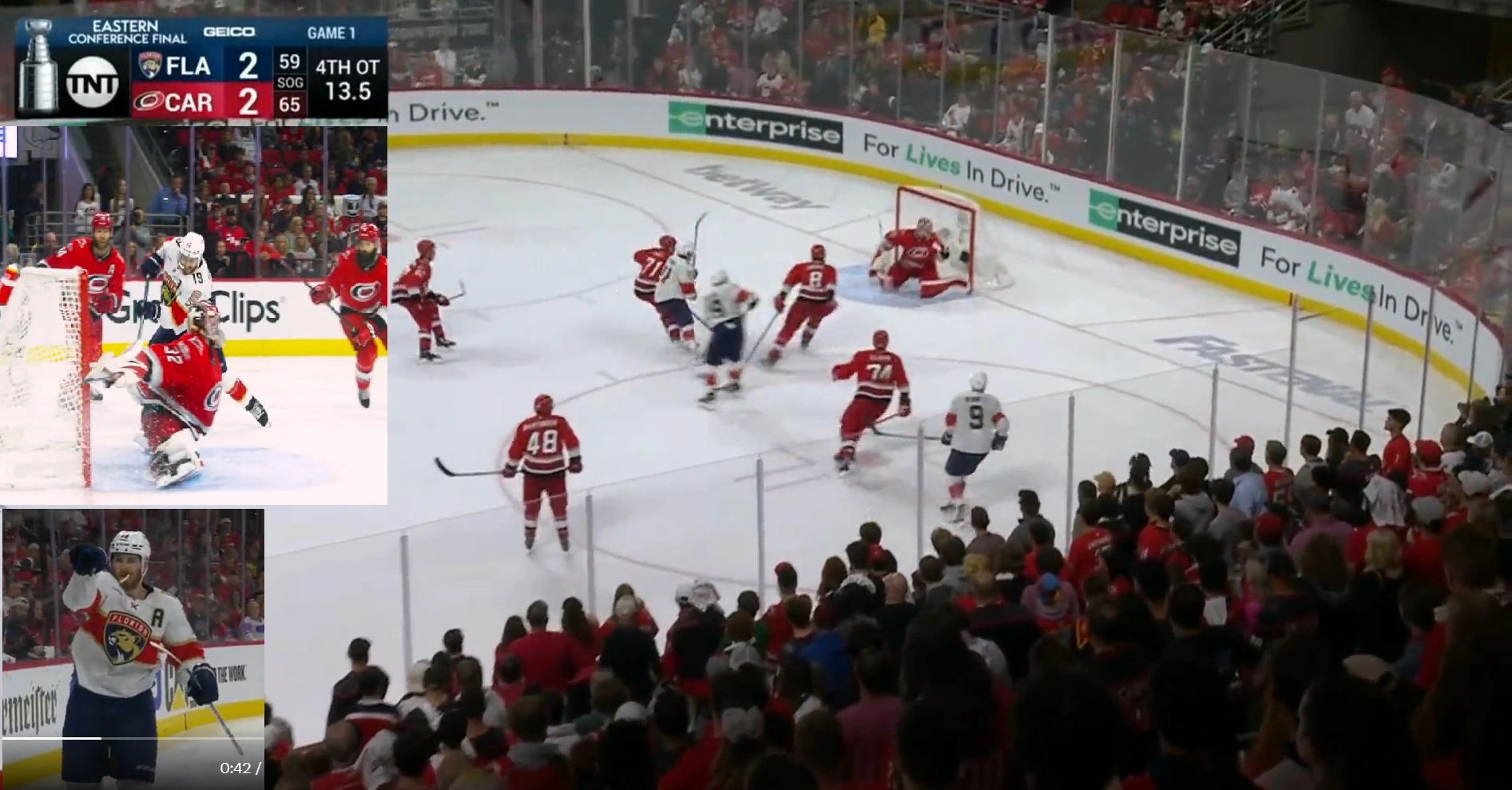 After Two Overtime Goals Against the Hurricanes, Panthers Supporters Want What About Matthew Tkachuk?